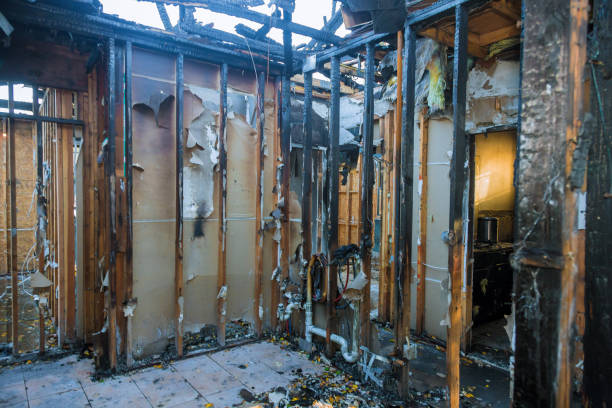 Professional Fire Damage Removal technician working in New Hope, PA